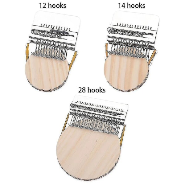 Liten vävstol Speedweve typ vävverktyg sömnad lagning jeans kläder lagning vävstol kit