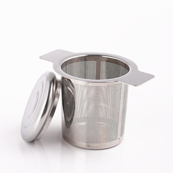 Klassisk te-infuser - Blyfri, BPA-fri, 18/8 rustfritt stål løs te-infuser - Te-infusere for løs te, te-sil for løs te - Loo