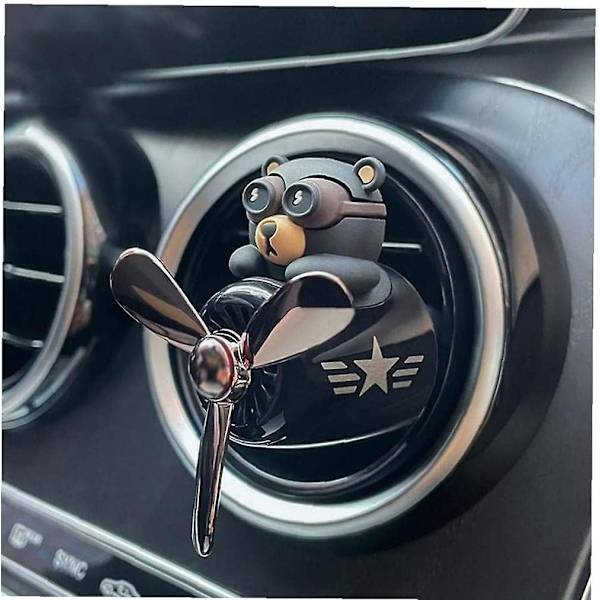 Söt Bilventil Aromdiffuser, Bil Luftutlopp Doftande Clip Återanvändbar Kreativ Propeller Aromaterapi Ornament För Bilinredning