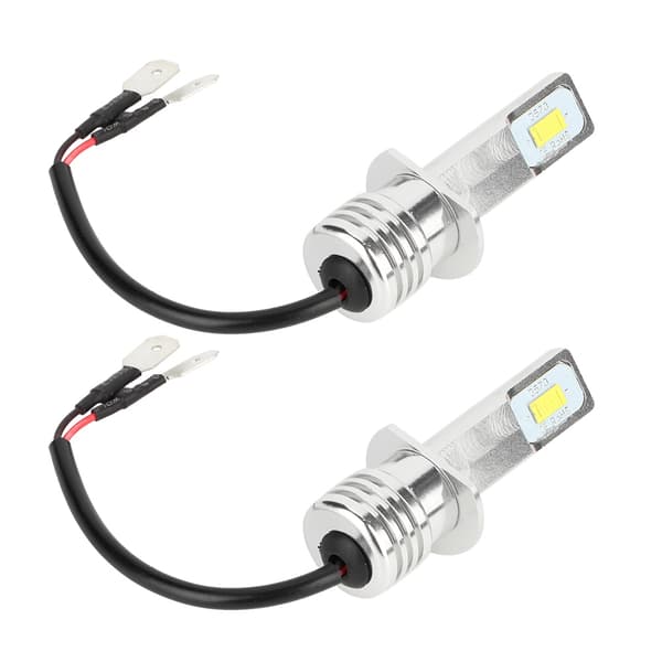 2 stk 80W 3200LM 3000K 3570 LED tåkelys for bil CSp Chips tåkelys (for H1)