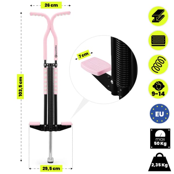 HyperMotion POGO jumper til børn pink