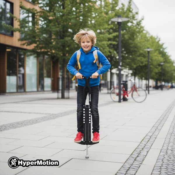 Pogo-stav för barn HyperMotion svart