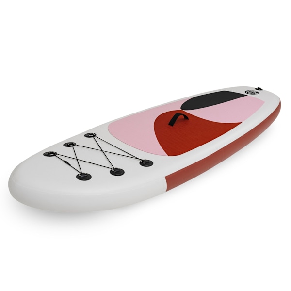 Uppblåsbar SUP-bräda för barn Stand Up Paddle 215cm med paddel - HyperMotion WAVE BOOST PINK 215