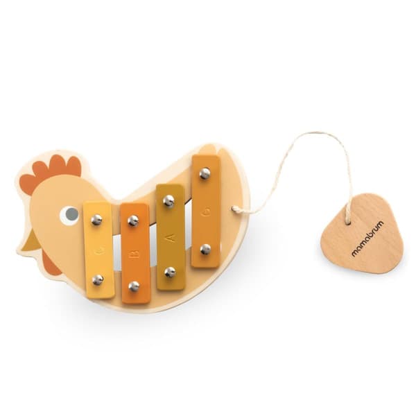Instrumentuppsättning med kycklingmotiv