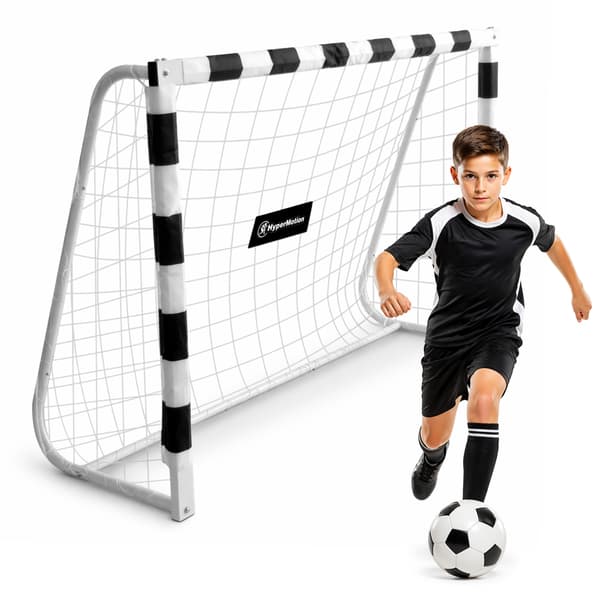 Fotbollsmål HyperMotion PRO 180x120 cm Träningsmål Vit