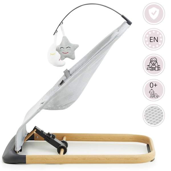 Moby-System LILY 2-in-1 Vauvaystävällinen Keinutuoli