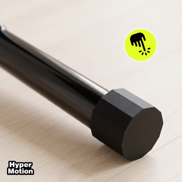 HyperMotion dippitelineet 2 kpl, 200 kg, musta