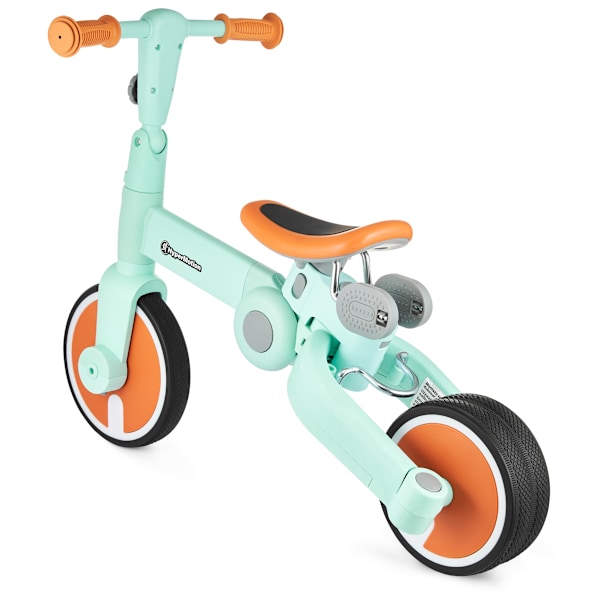 Tobi ROCKET - Lasten kolmipyörä, tasapainopyörä, ajettava pyörä - työntäjä - 5 in 1 HyperMotionilta Mint