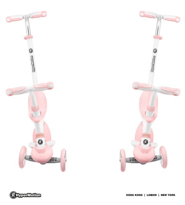 5in1 HyperMotion scooter - pink Pink