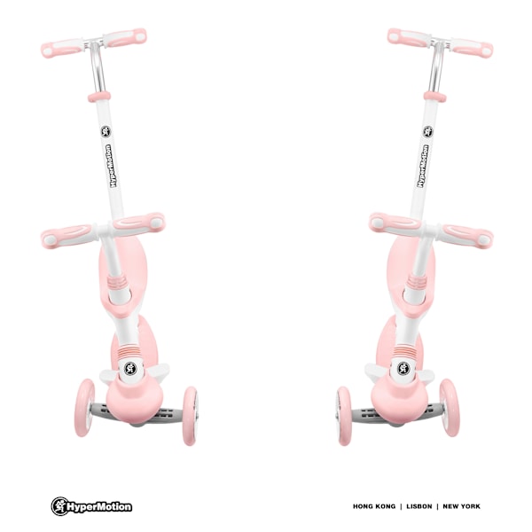 5in1 HyperMotion scooter - rosa