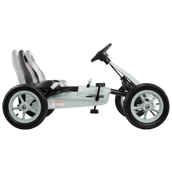 EVOQUE gokart för barn 5-8 år - grå