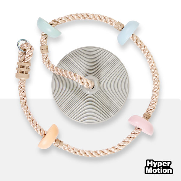 Klätterrep med sits HyperMotion 2-i-1 gunga
