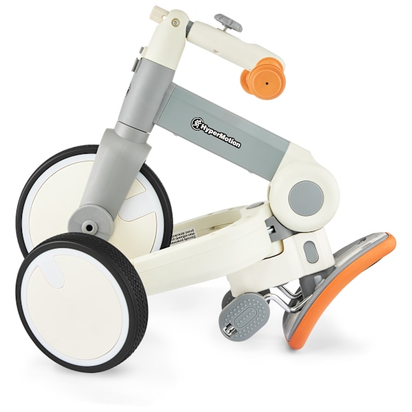 Barnens trehjuling, terrängcykel, barnvagn - 5 i 1 från HyperMotion Gray