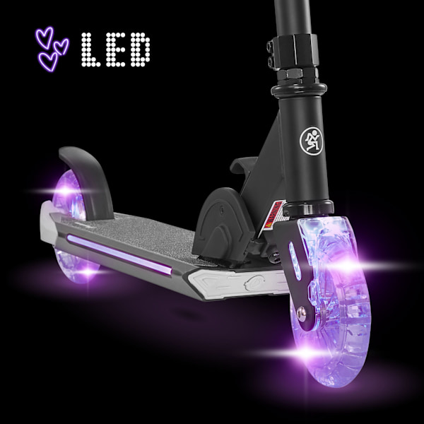 Tohjulet løbehjul med LED-foldelys - HyperMotion Ice Flash