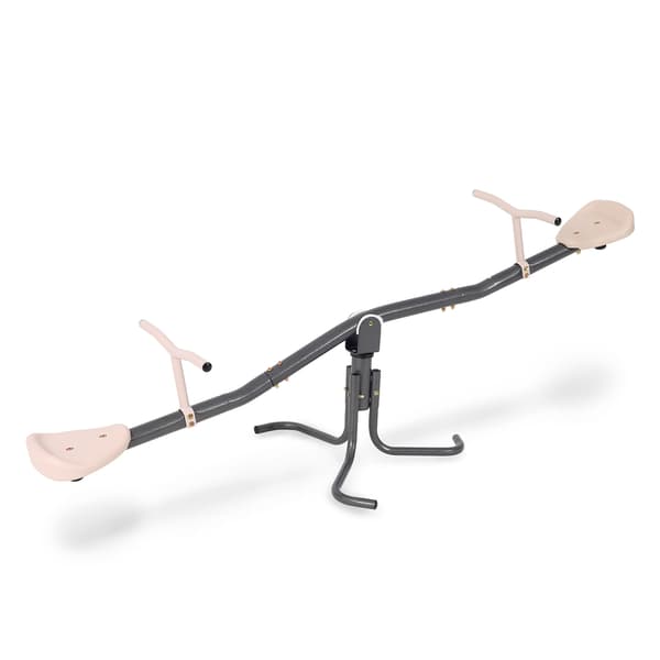 Havegynge 2-i-1 vippe og 360° rotation HyperMotion beige