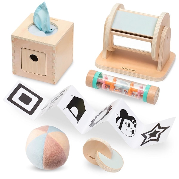 Montessori Lelusetti Vauvoille 0-6 Kuukautta