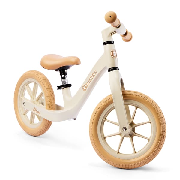 Løbecykel HyperMotion Bloom 12” sandgrå til børn