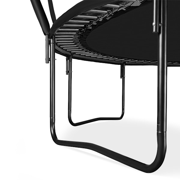 HyperMotion børnehavetrampolin - 244 cm 8FT - med stige og indvendigt net - til hjem og have 244 cm