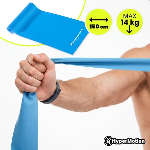 HyperMotion MENACTIVE træningselastikker 4 stk. op til 28 kg