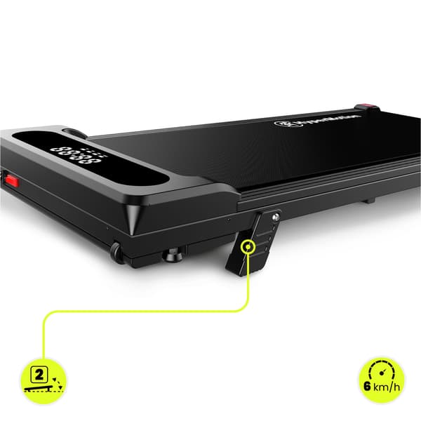 HyperMotion Walkpad gåbånd til skrivebord 6 km/t sammenklappeligt