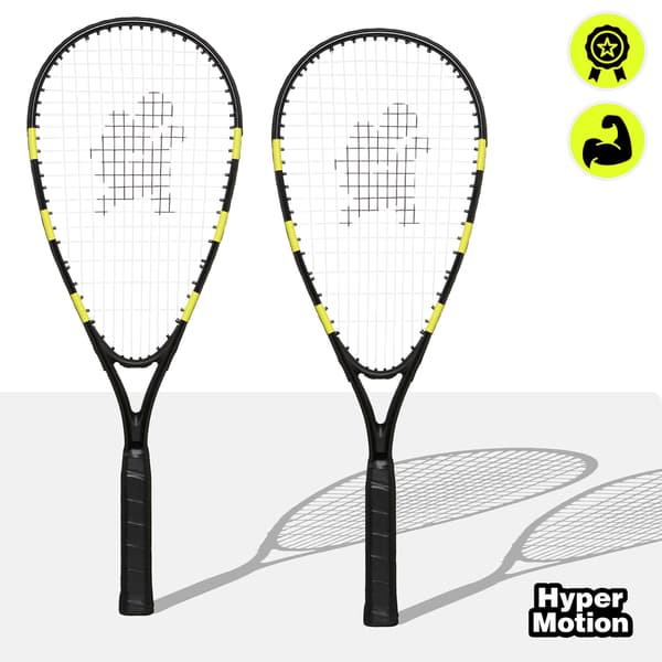 Speed Badminton set med racketar, koner och speeders