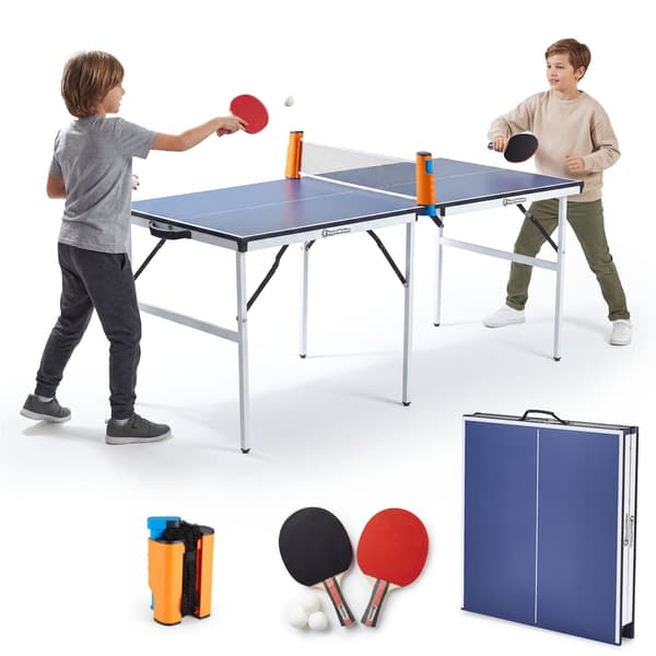 Foldbart bordtennisbord HyperMotion kompakt til børn