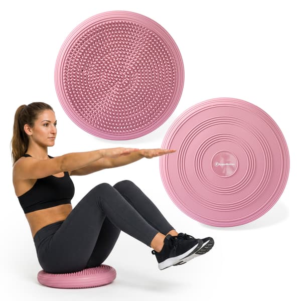 HyperMotion Balactiv balansdyna för träning och sittande – rosa