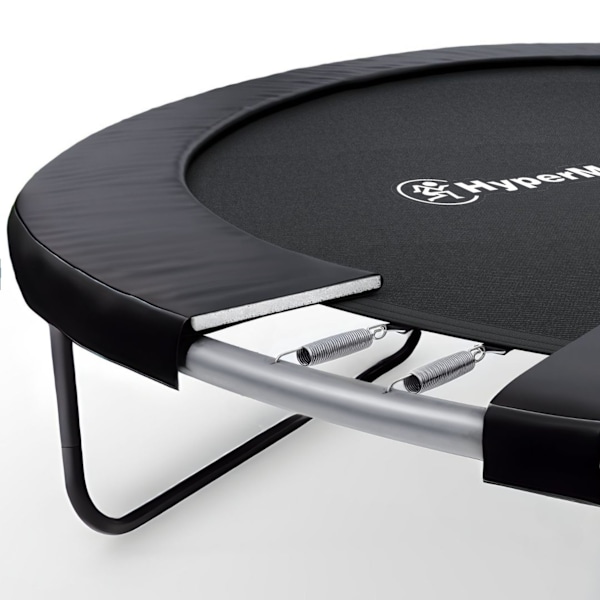 HyperMotion børne XL havetrampolin - 305 cm 10FT - med stige og indvendigt net - til hjem og have 305 cm