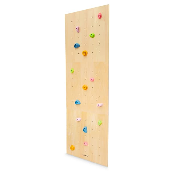 Klättervägg i trä för barn