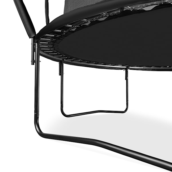 XXXL trädgårdstrampolin för barn HyperMotion - 487 cm 16FT - med stege och invändigt nät - för hem och trädgård - max 150 kg 487 cm