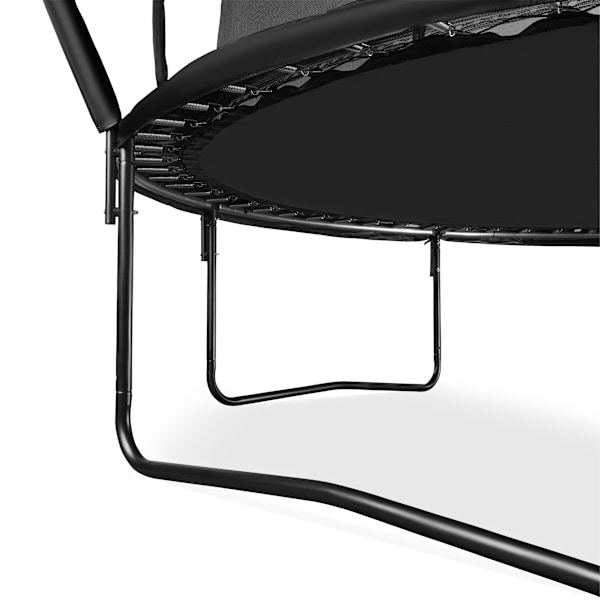 XXL havetrampolin til børn HyperMotion - 366 cm 12FT - med stige og indvendigt net - til hjem og have - 150 kg max. 366 cm