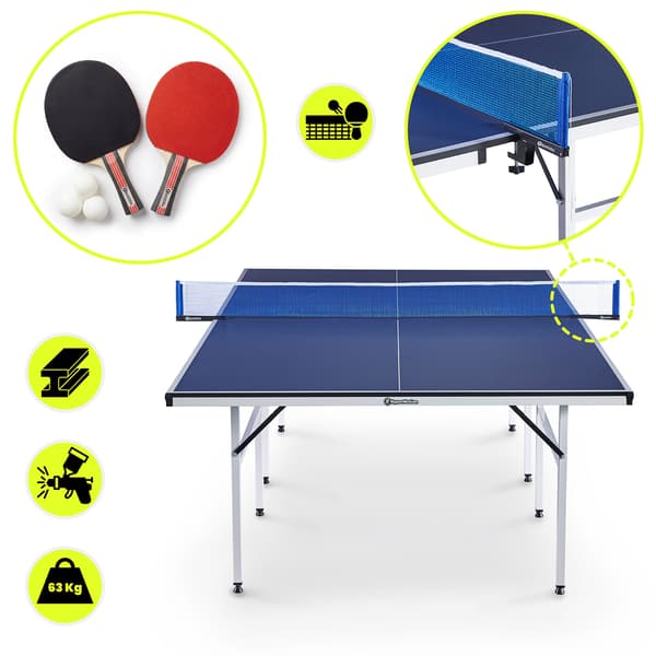 Kokoontaitettava pingispöytä HyperMotion 274 cm setti