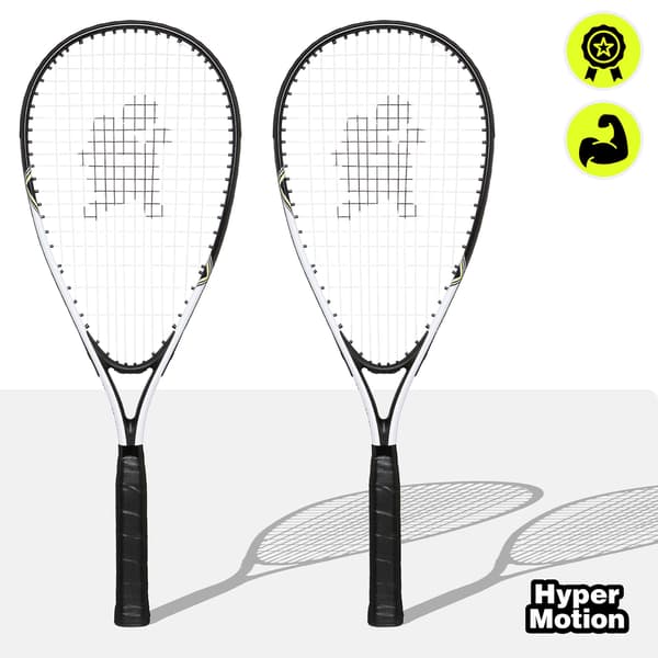 Speed Badminton set med 2 racketar och 5 speeders