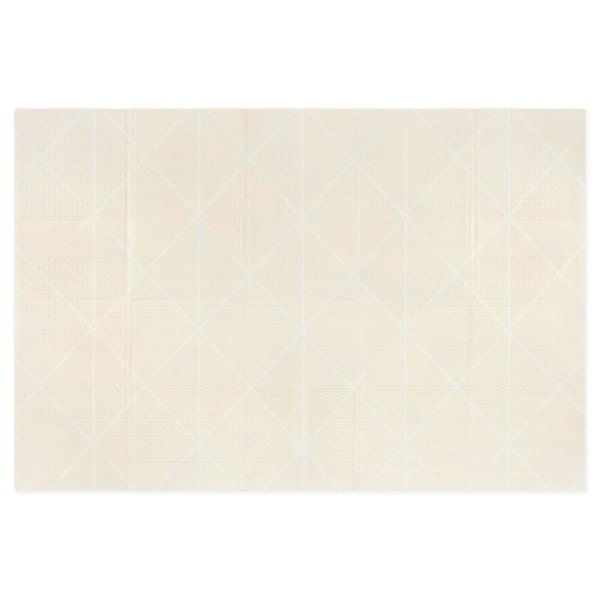 Kaksipuolinen taitettava vaahtomuovimatto 180 x 120 x 1 cm - Charming Town/Sand Beige Charming Town