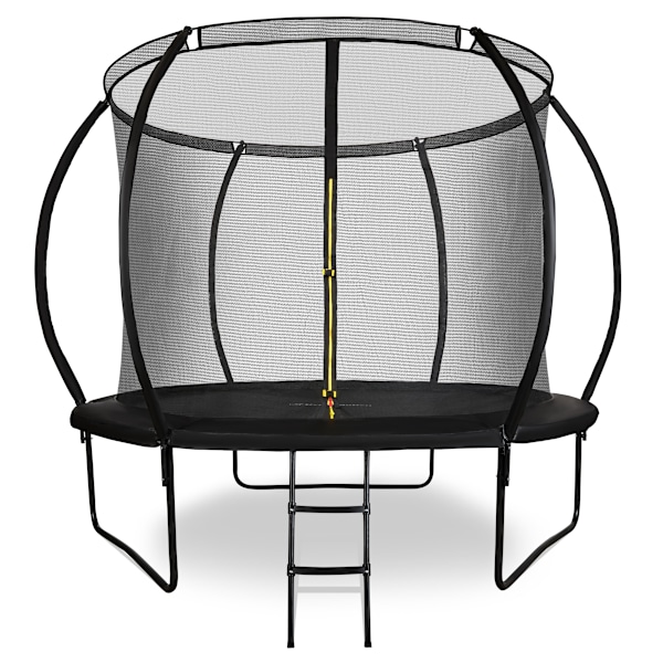 HyperMotion børne XL havetrampolin - 305 cm 10FT - med stige og indvendigt net - til hjem og have 305 cm
