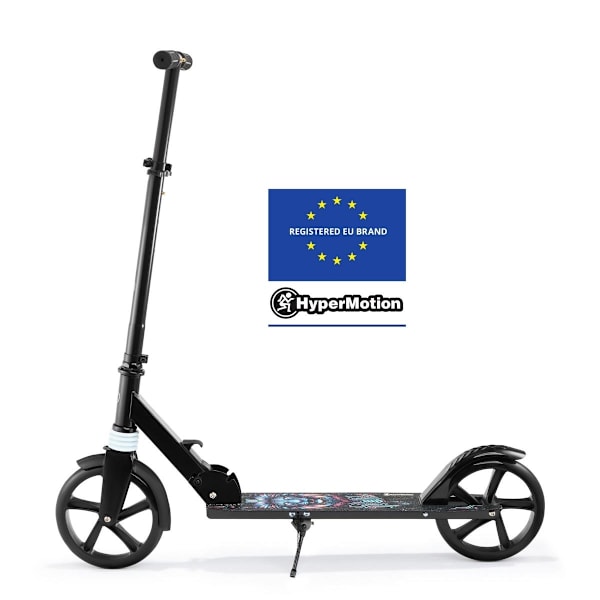 Tvåhjulig scooter för unga vuxna - med stötdämpare - Hypermotion CITY SWIFT Digital Lion - 100 kg Digital Lion