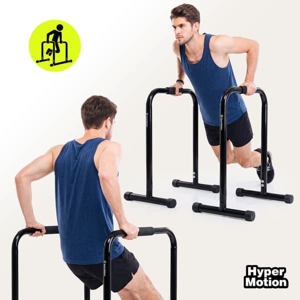 HyperMotion dipsställning 2-pack för dips och armhävningar, 200 kg