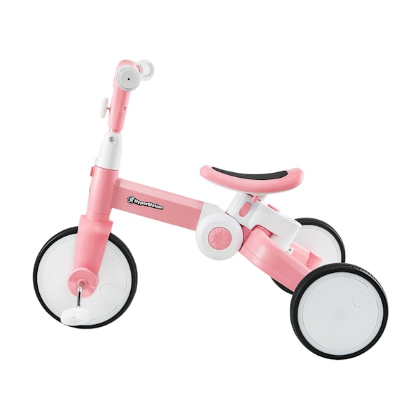 Tobi ROCKET - Lasten kolmipyörä, tasapainopyörä, ajettava pyörä - työntäjä - 5 in 1 HyperMotionilta Pink