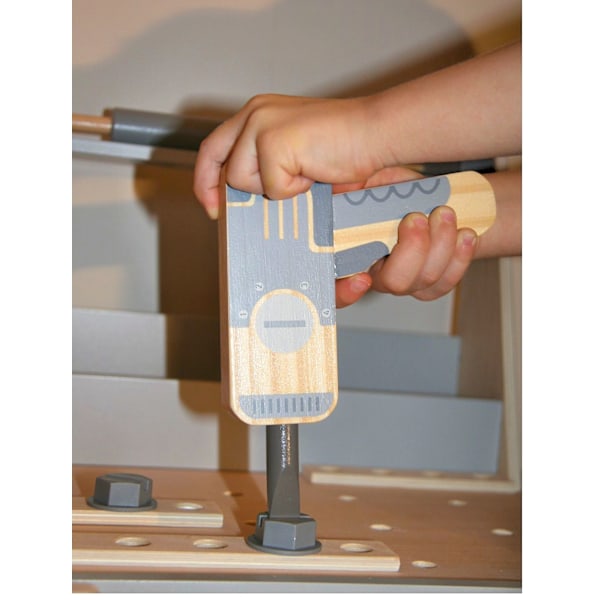Puinen DIY-sarja XXL - 75 kpl + työkaluvyö