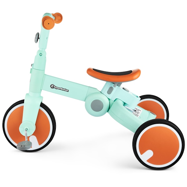 Tobi ROCKET - Lasten kolmipyörä, tasapainopyörä, ajettava pyörä - työntäjä - 5 in 1 HyperMotionilta Mint