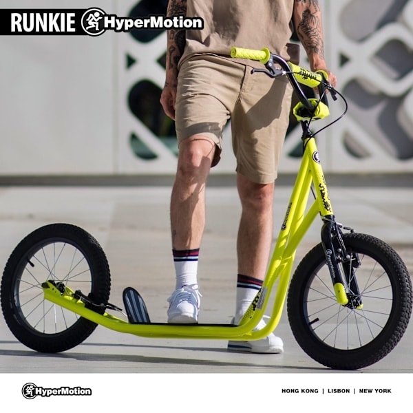 Hypermotion RUNKIE byscooter med 40 cm (16'') oppustelige hjul
