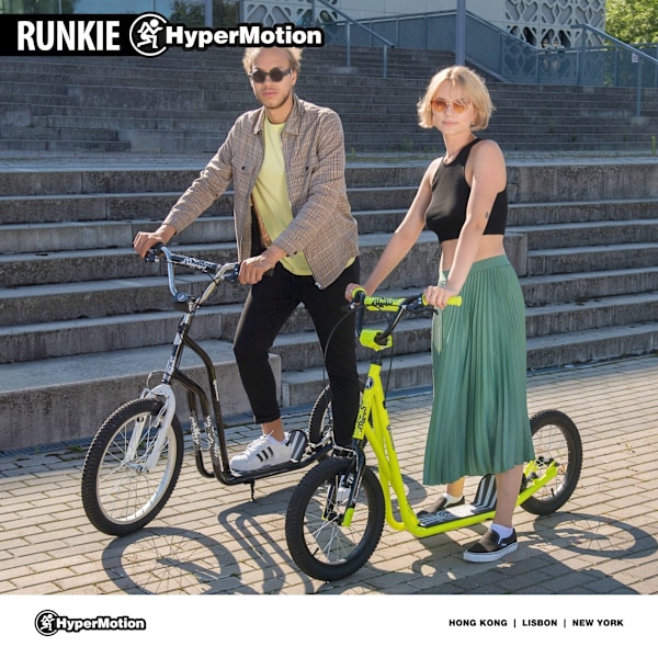 Hypermotion RUNKIE byscooter med 40 cm (16'') oppustelige hjul