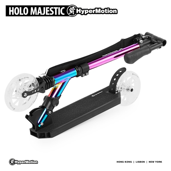 Tvåhjulig skoter HOLO MAJESTIC HyperMotion 100kg - hel aluminium