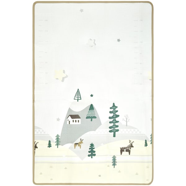 Kaksipuolinen vaahtomuovimatto - satumaa / kaupunki - 180x120x0,5cm