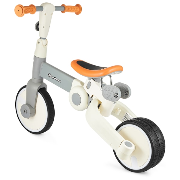 Tobi ROCKET - Lasten kolmipyörä, tasapainopyörä, ajettava pyörä - työntäjä - 5 in 1 HyperMotionilta Gray