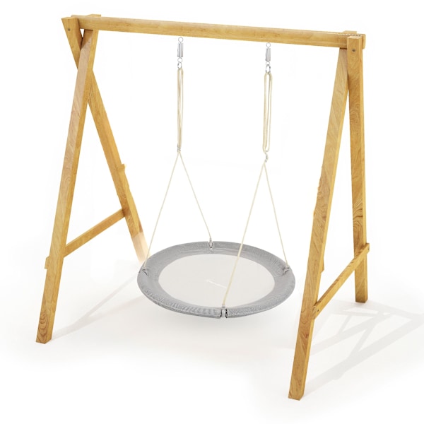 HyperMotion Stork's Nest Gunga - diameter 100 cm, färg grå Gray