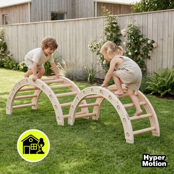 HyperMotion Modulär gymnastikgunga 4-i-1 för barn