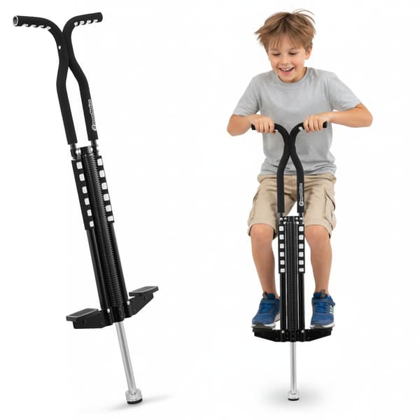 Pogo-stav för barn HyperMotion svart
