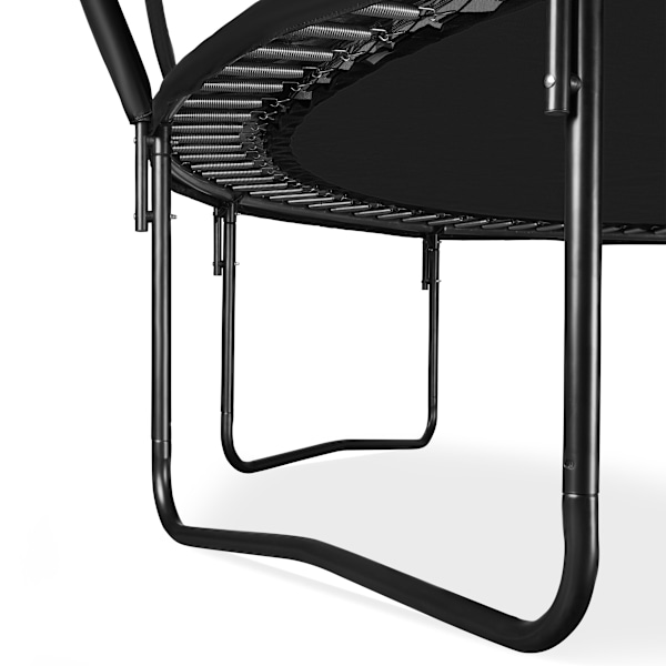 HyperMotion børne XL havetrampolin - 305 cm 10FT - med stige og indvendigt net - til hjem og have 305 cm
