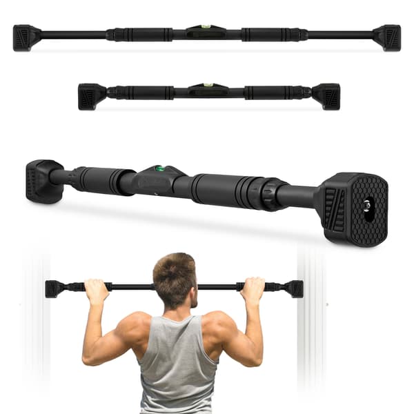 Justerbar dörrchinsstång 74–100 cm 200 kg HyperMotion